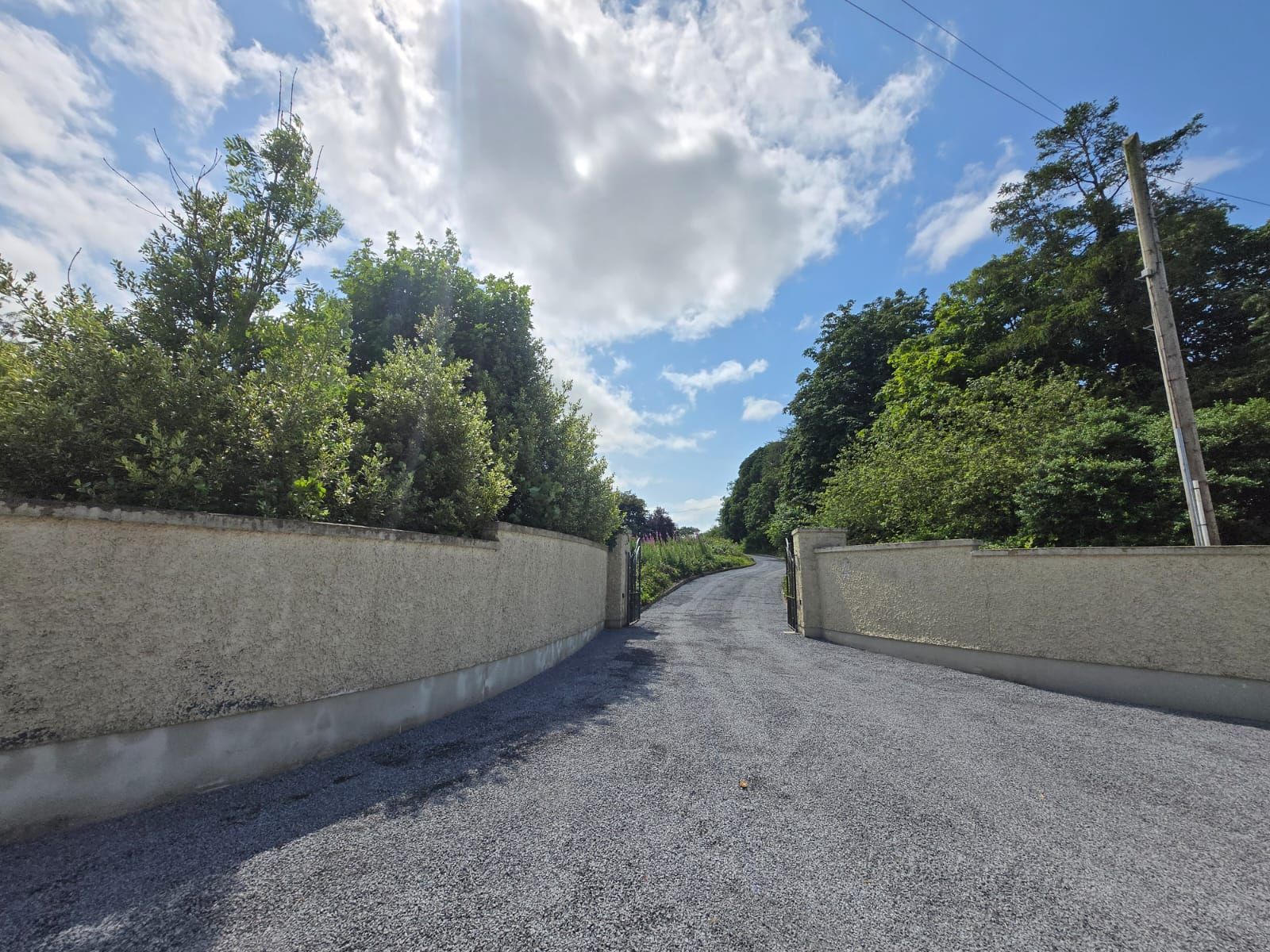 Private Road in County Waterford